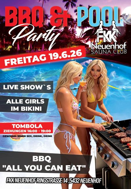 BBQ POOL PARTY
