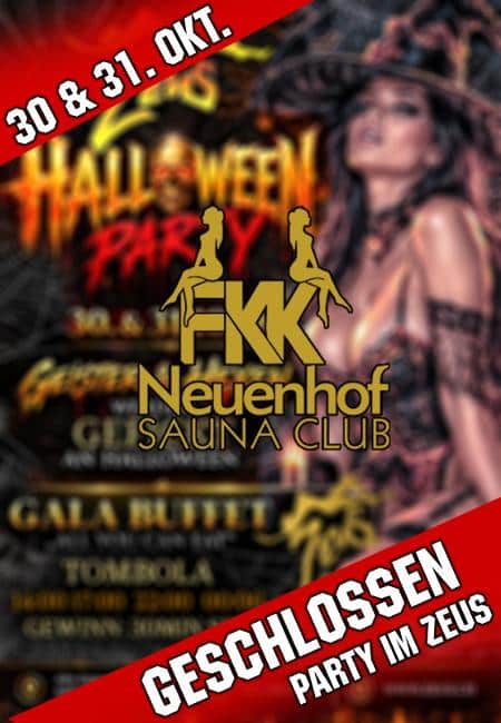 30 & 31 OKT. GESCHLOSSEN